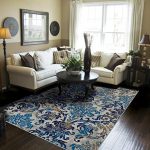 Amazon.com : Modern Distressed Area Rugs for Living Room 5x7 Blue