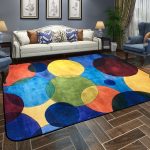 Modern Colorful Endless Carpets For Living Room Home Simple Area