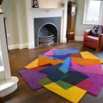Colorful Carpet + Abstract Art u003d Geometric Home Area Rugs | Designs