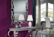 Iconic Modern French Console Table and Mirror Set - Modern - Console