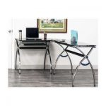 Glass - Desks - Home Office Furniture - The Home Depot
