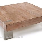 Antique Wood Coffee Table, Rustic Meets Modern Coffee Table