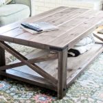 Cheap Modern Rustic Coffee Table. Plans for building your own Wooden