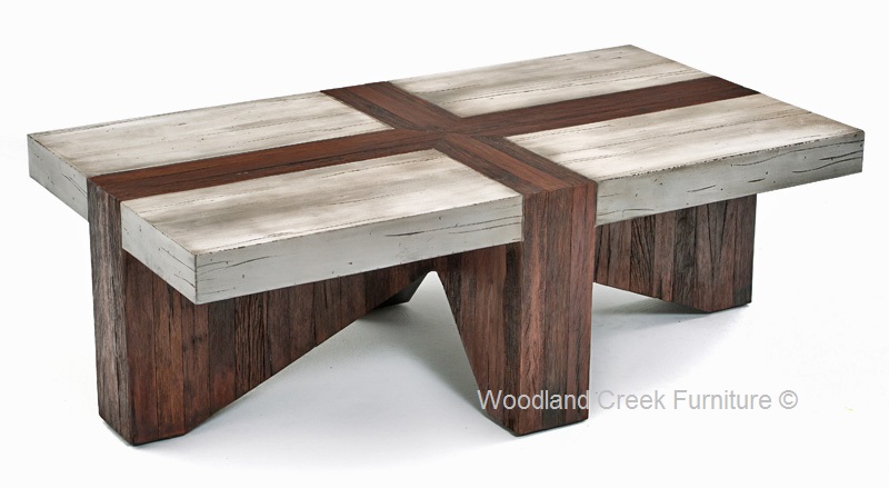 Rustic Chic, Mountain Modern Coffee Table, Eco-Friendly