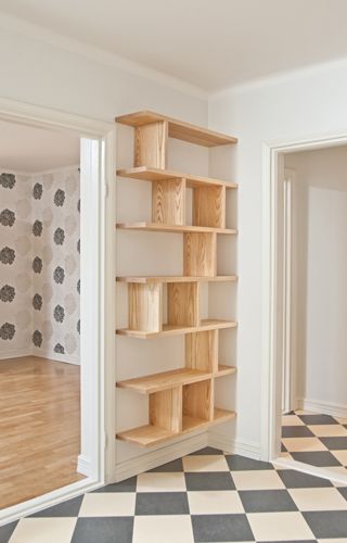 Modern Shelves -- great DIY project for winter!