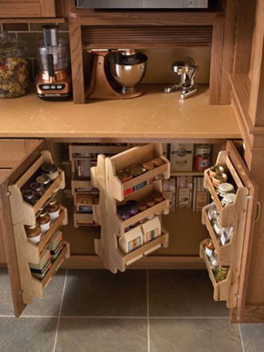 Modern Kitchen Storage Ideas, Spices Storage Solutions | Ideas for
