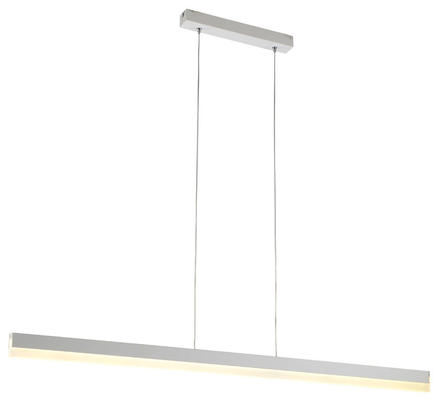 Contemporary Modern Linear Pendant LED Office Light Fixture - Modern