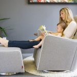 Grazia Glider | Nursery | Nursery glider chair, Swivel glider