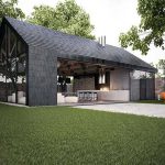 modern small pole barn house plans | Colin Timberlake Designs