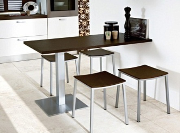 Incredible Dining Table And Chairs For Small Spaces Cool Folding