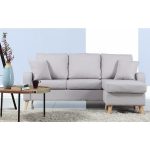 Shop Mid-Century Modern Small Space Sectional Sofa with Reversible