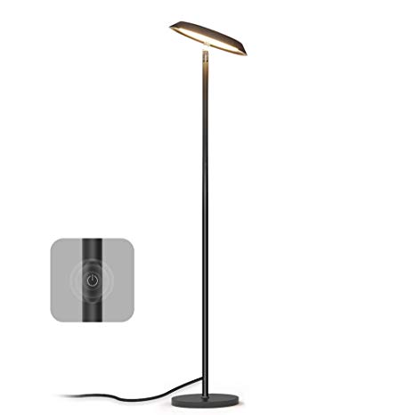 Floor Lamp, LED Dimmable Modern Tall Floor Lamps, Industrial Office