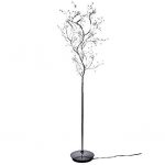 Viviana Collection 8 Light Tree Like Crystal Floor Lamp with Chrome