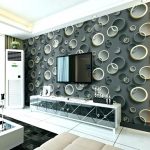 Wallpapers Designs For Living Room Wallpaper Wall Modern Geometric