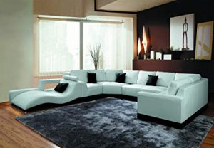 Modern White Leather Sectional Sofa – redboth.com