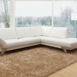 Modern White Sectional Sofa in Top Grain Italian Leather - Modern