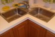 Give luxurious designs to modular kitchen with corner kitchen sink