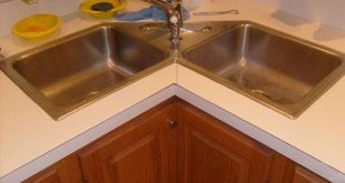 Give luxurious designs to modular kitchen with corner kitchen sink