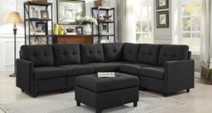 Amazon.com: DAZONE Modular Sectional Sofa Assemble 7-Piece Modular