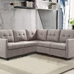 Amazon.com: OuchTek 5-Piece Modular Sectional Sofas, Small Space