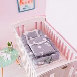 Amazon.com: Baby Cot with Quilt (0-24 Months) Detachable Baby
