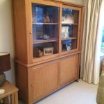 NEXT-oak-Hudson-Dresser-Display-Cabinet-Sliding-Doors | Rear Hall