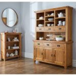 Tall Oak Display Cabinets | Living Room Display Cabinets | Top Furniture