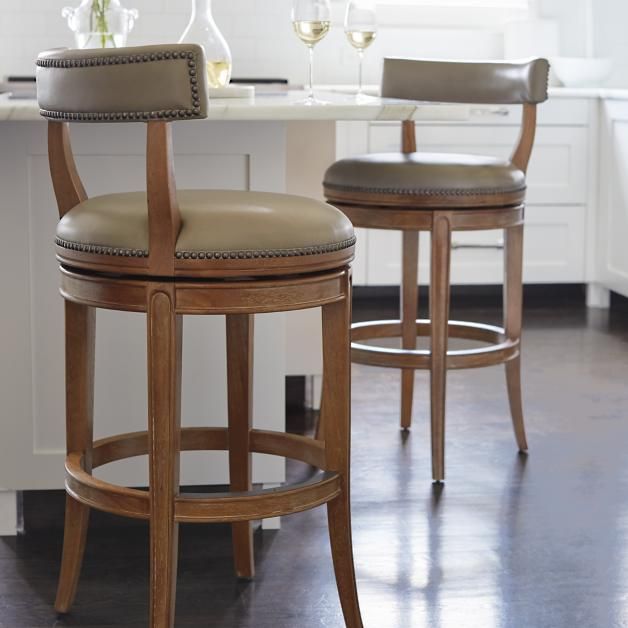 Henning Low Back Bar and Counter Stools in 2019 | W barstools