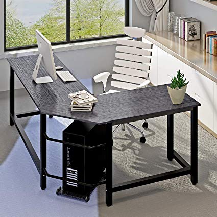 Amazon.com: Modern Computer Desk L Shaped Corner Desk Home Office