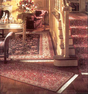 Oriental Rug Interior Design - Decorating with Handmade Wool Area Rugs