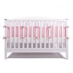 Amazon.com : LOAOL Baby Crib Bumper Pads with Pom Pom Breathable