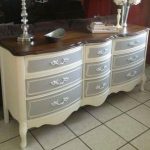 Painted French Provincial Dresser I think I would like it with the