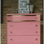 pale pink dresser makeover | Painted Furnishings | Chalk paint