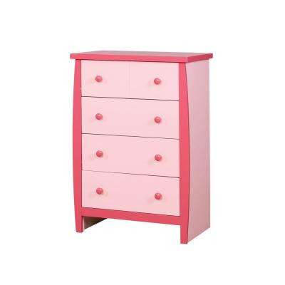 Pink - Dressers & Chests - Bedroom Furniture - The Home Depot