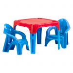 American Plastic Toys Kids Table and Chairs - Walmart.com