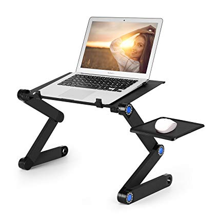 Amazon.com : Portable Laptop Desk-Adjustable Laptop Stand Ergonomic