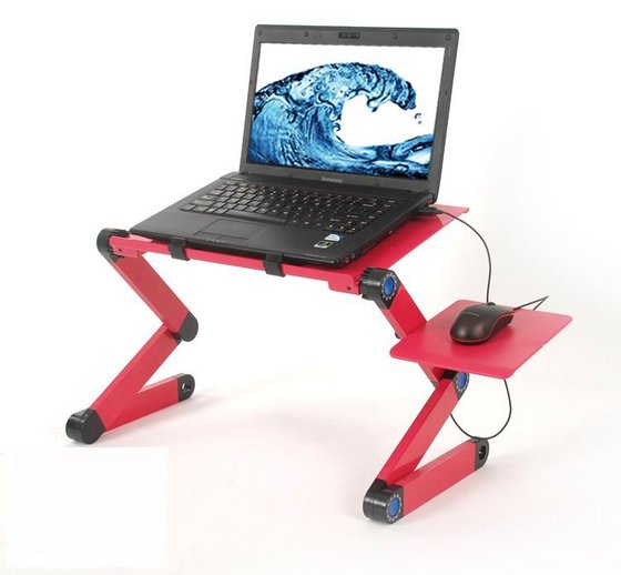 Multifunction Portable Laptop Table, Portable Folding Laptop Desk On