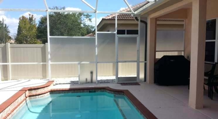 Privacy Screen For Pool Enclosure Ideas Feat Barrier Swimming Fence