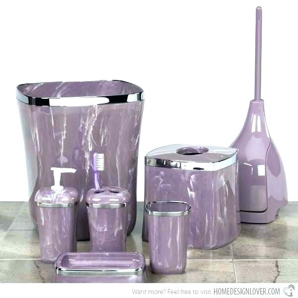 Purple And Gray Bathroom Accessories Awesome Purple Bathroom