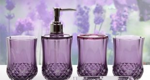 Purple Bathroom Accessories Will Brighten Up Your Bathroom