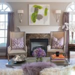 Purple Curtains - Contemporary - living room - Susan Glick Interiors