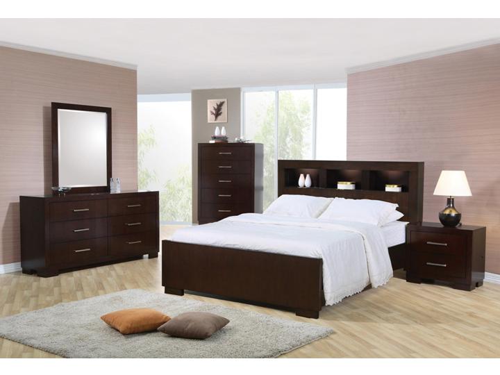 modern 5 PC queen platform bedroom Alexandria VA furniture stores