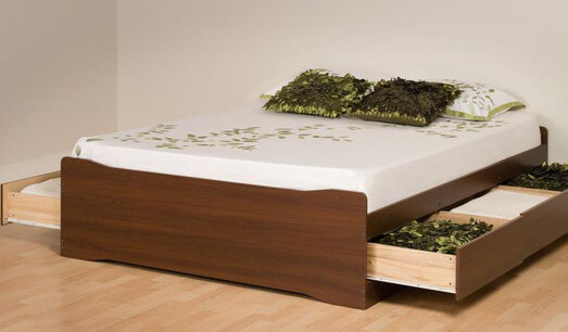 25 Incredible Queen-Sized Beds with Storage Drawers Underneath