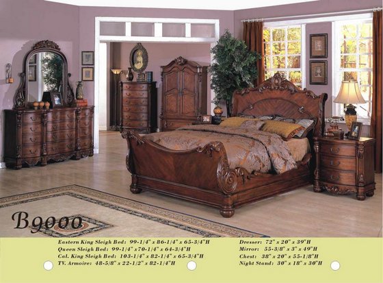 Solid Wood Bedroom Sets At The Galleria