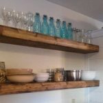 Reclaimed wood floating shelf | Etsy