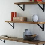 Reclaimed Wood Shelf + Basic Brackets