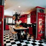 The Nest - Home Decorating Ideas, Recipes. Red And White KitchenBlack