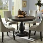 Round Kitchen Dinette Sets Dining Tables Round Wood Dining Table Set