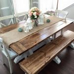 Farmhouse Table & Bench | Do It Yourself Home Projects from Ana White
