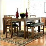 rustic dining table with bench dinner tables benches kitchen and chairs  awesome sofa corner storage set